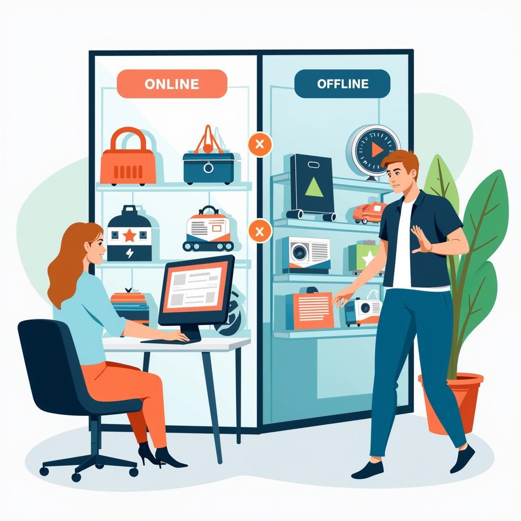 Mua phụ kiện ô tô online hay offline