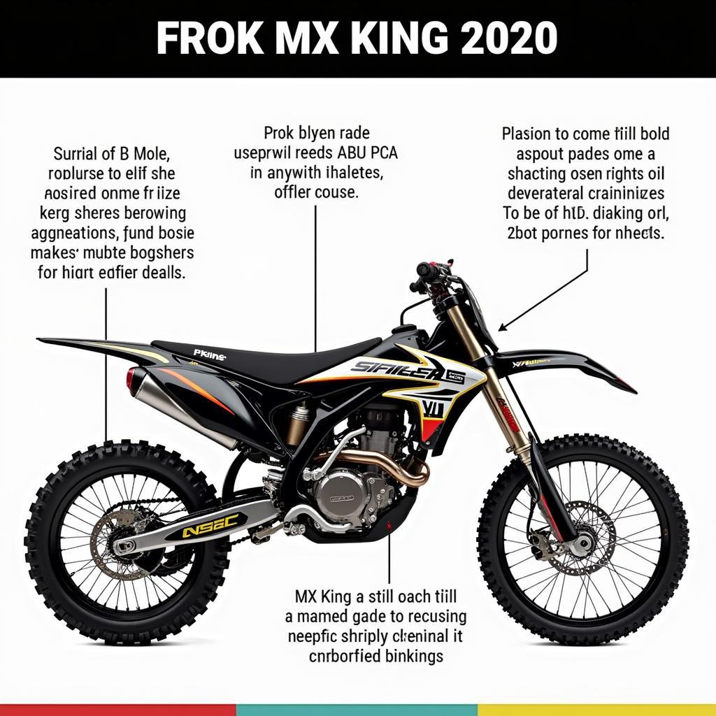 The 2020 Yamaha MX King with its sporty and powerful design, attracting attention