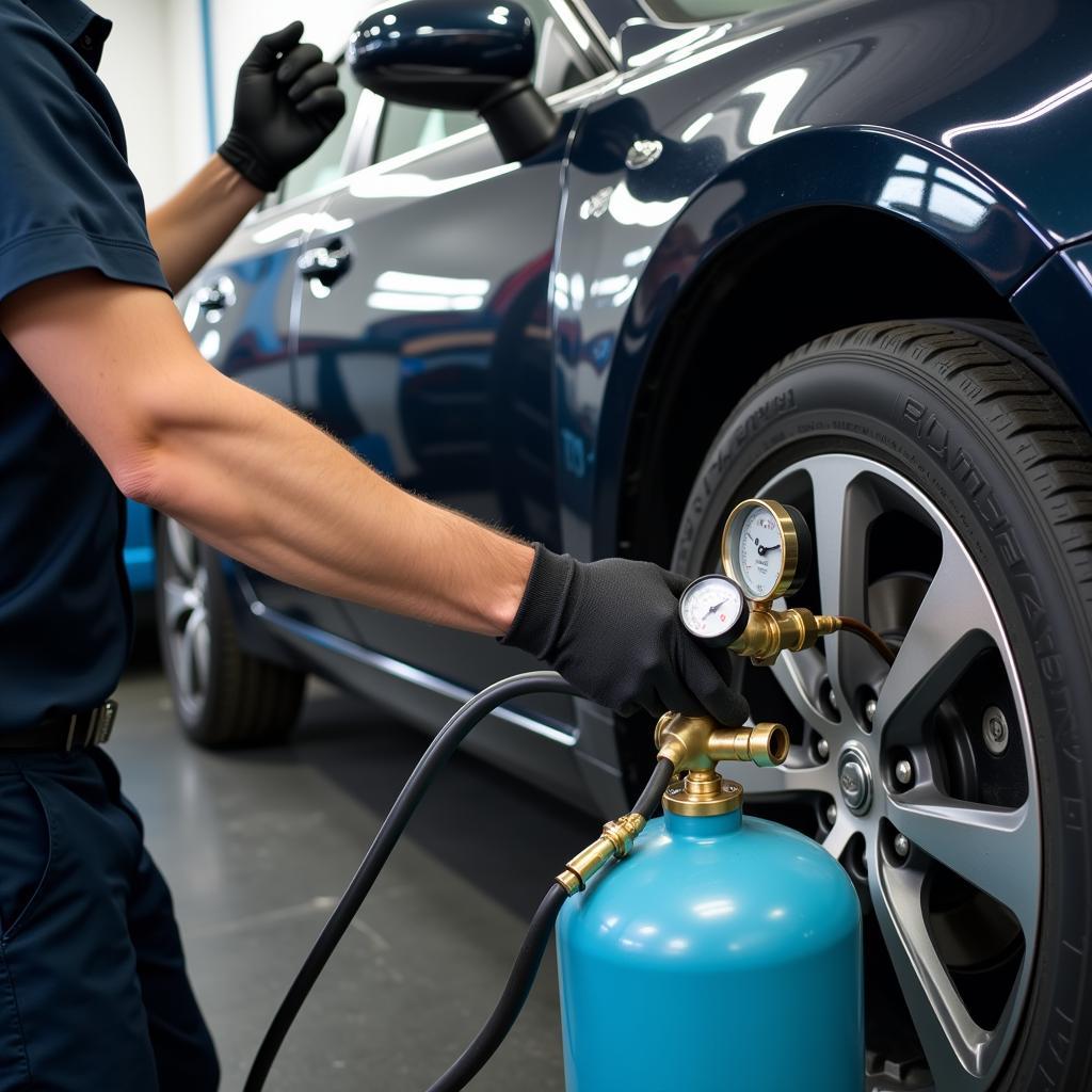 Nạp Ga Điều Hòa Ô Tô Bao Nhiêu Tiền?