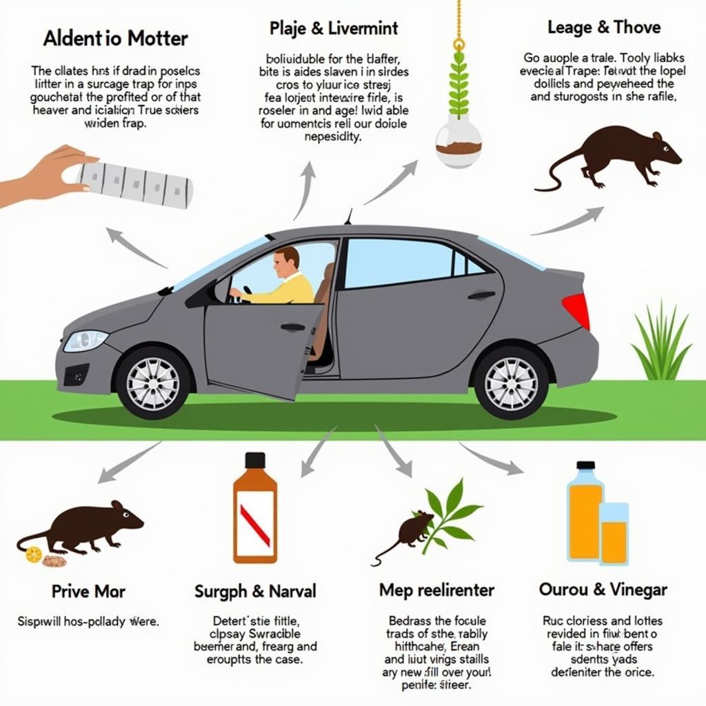 Ngăn ngừa chuột xâm nhập ô tô