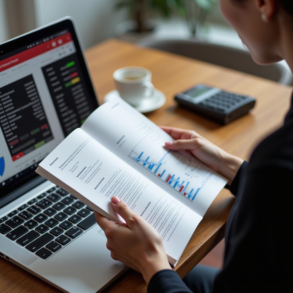 Người đọc sách quản trị tài chính Eugene F. Brigham