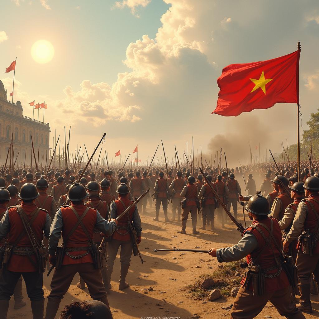 Nhà Nguyễn đối mặt với sự xâm lược của Pháp