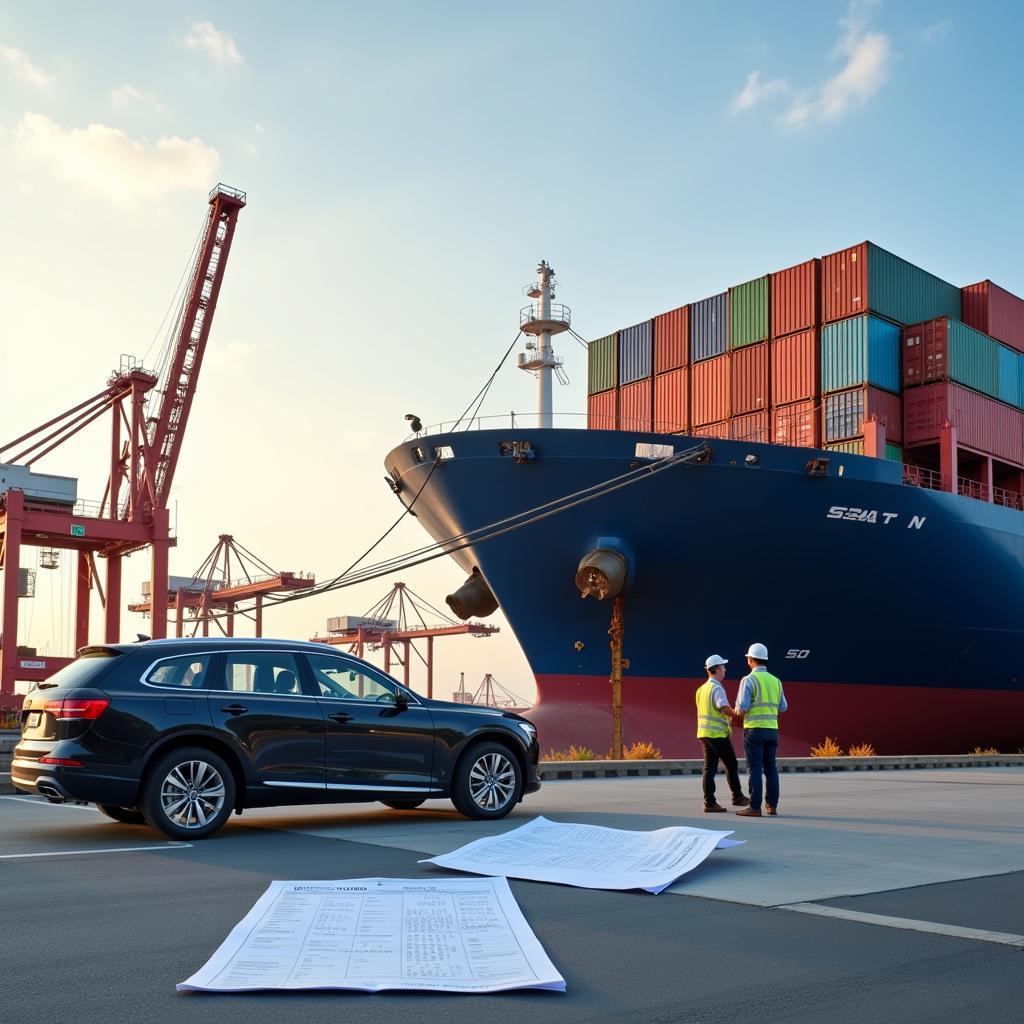 Mang Xe Ô Tô Từ Nước Ngoài Về Việt Nam