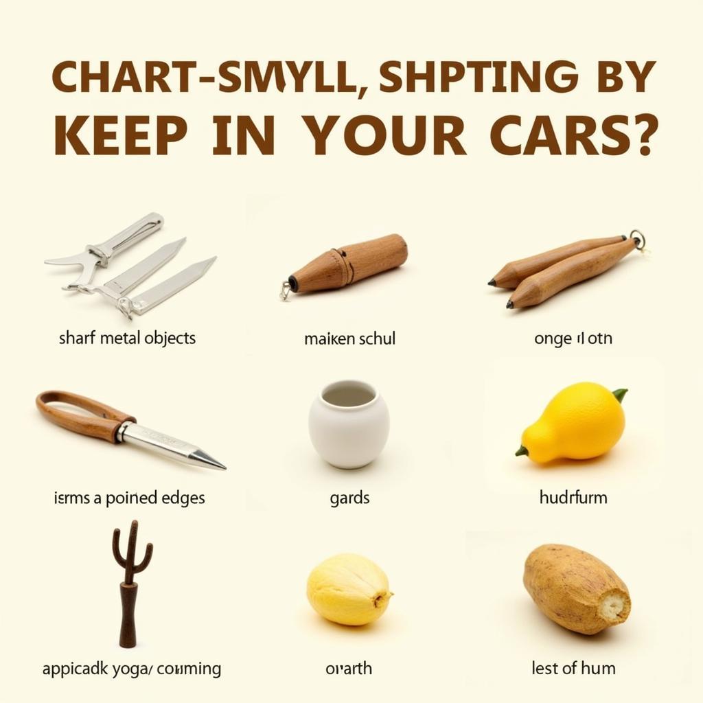 Những vật phẩm nên tránh trong xe ô tô cho người mệnh Mộc