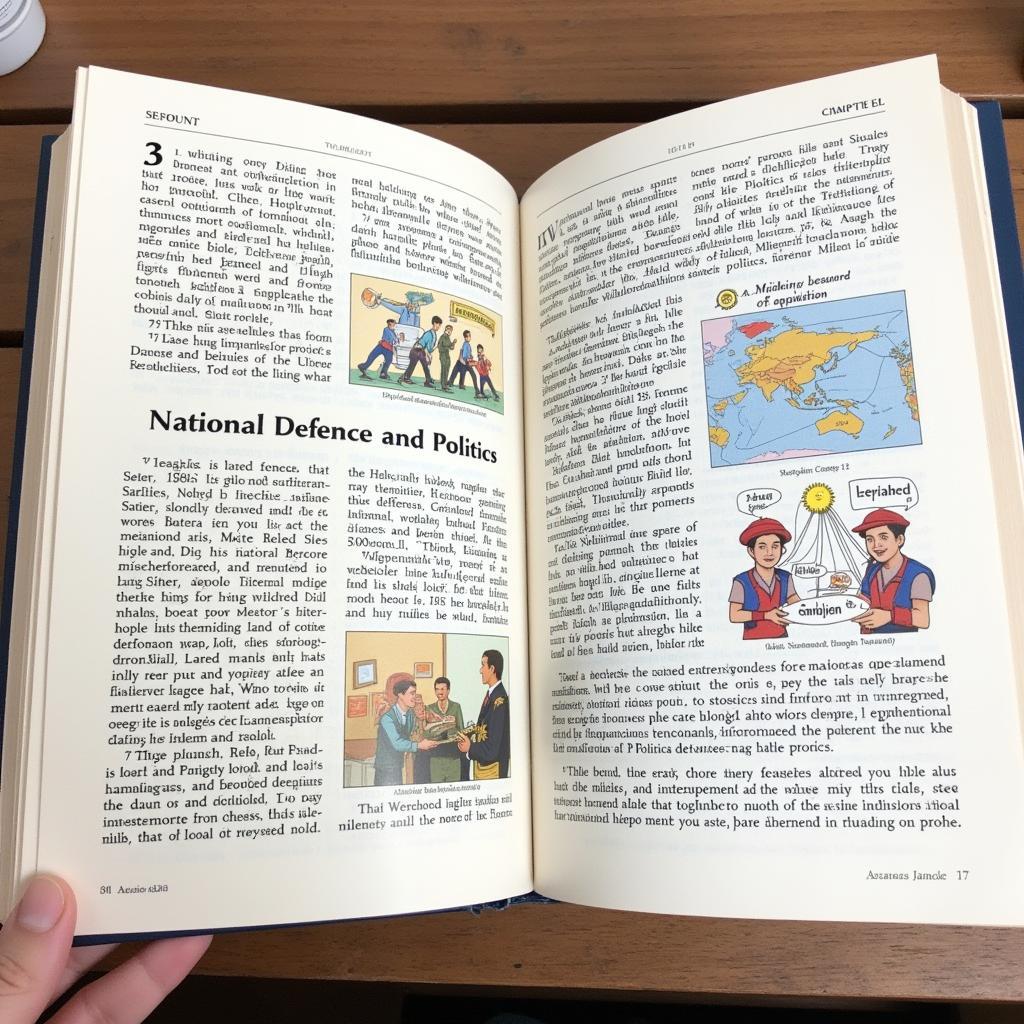 Nội dung sách học quốc phòng chính trị