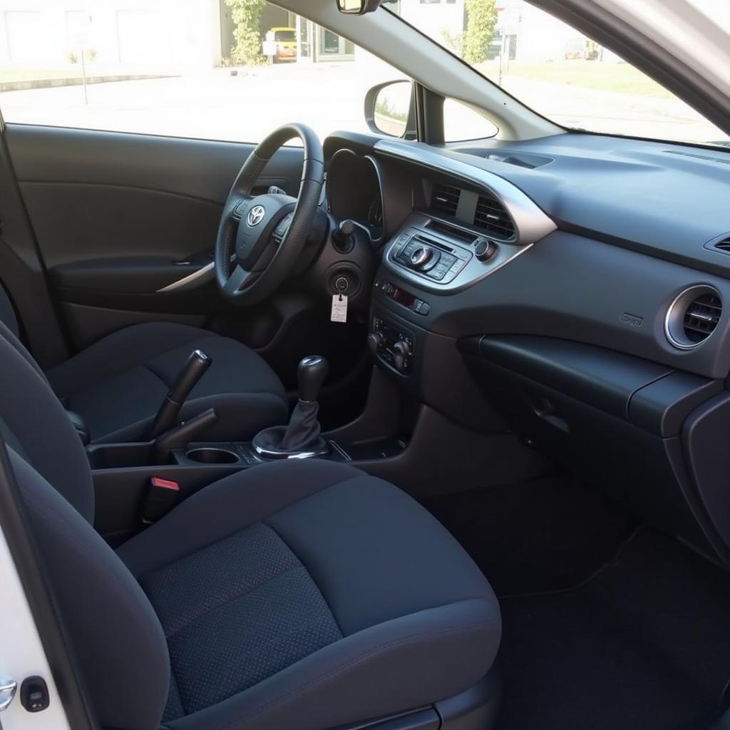 Nội thất Toyota Vios 2016 cũ