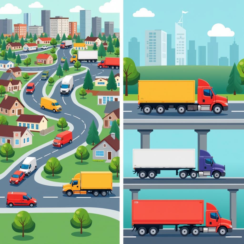 Analysis of the light and heavy truck market