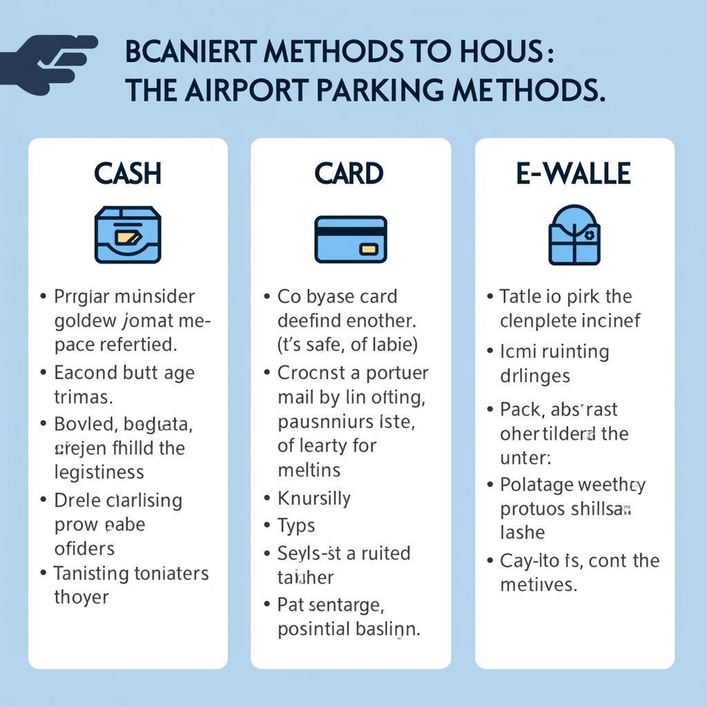 Phí giữ xe ô tô sân bay Tân Sơn Nhất: Hình thức thanh toán