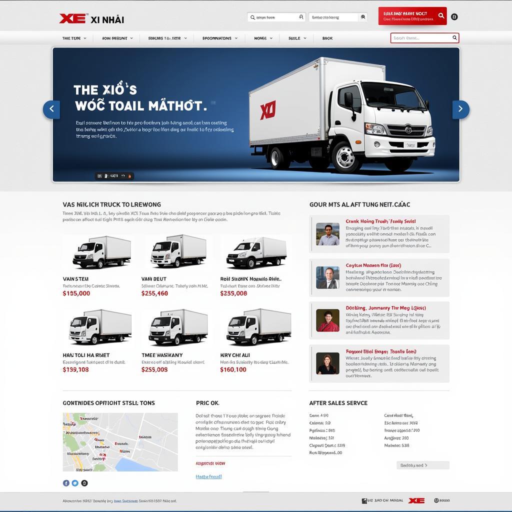 Chính Sách Quảng Bá Sản Phẩm Xe Tải Hà Nội