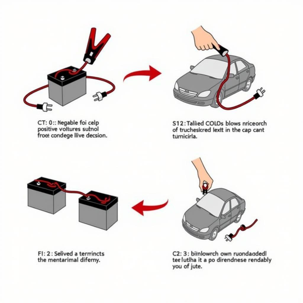 Quy trình kích điện ô tô an toàn, hiệu quả