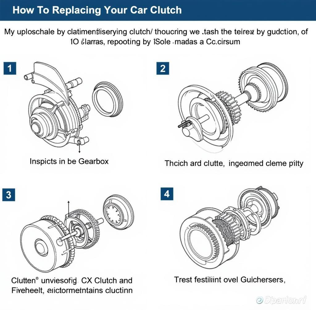 Quy trình thay côn xe ô tô