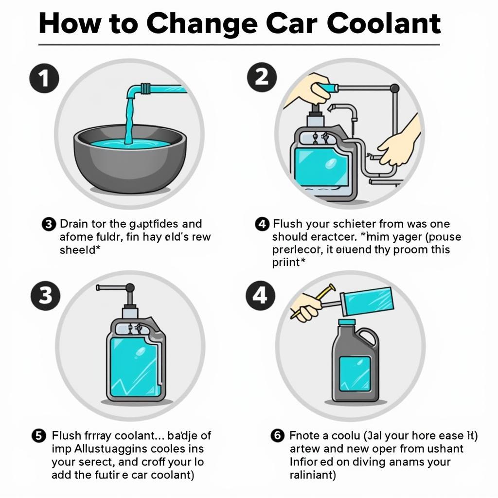 Quy trình thay nước làm mát ô tô