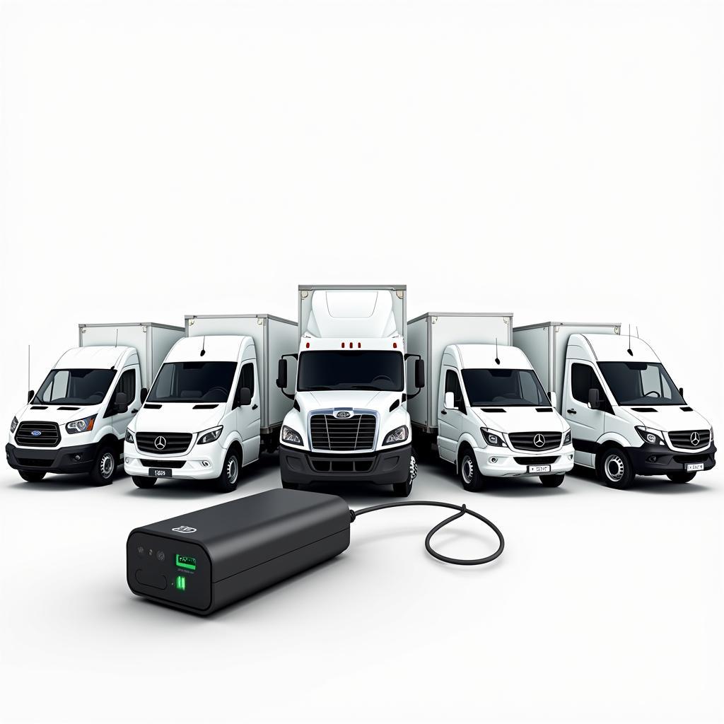 Caricabatterie auto Pisen compatibile con diversi modelli di veicoli