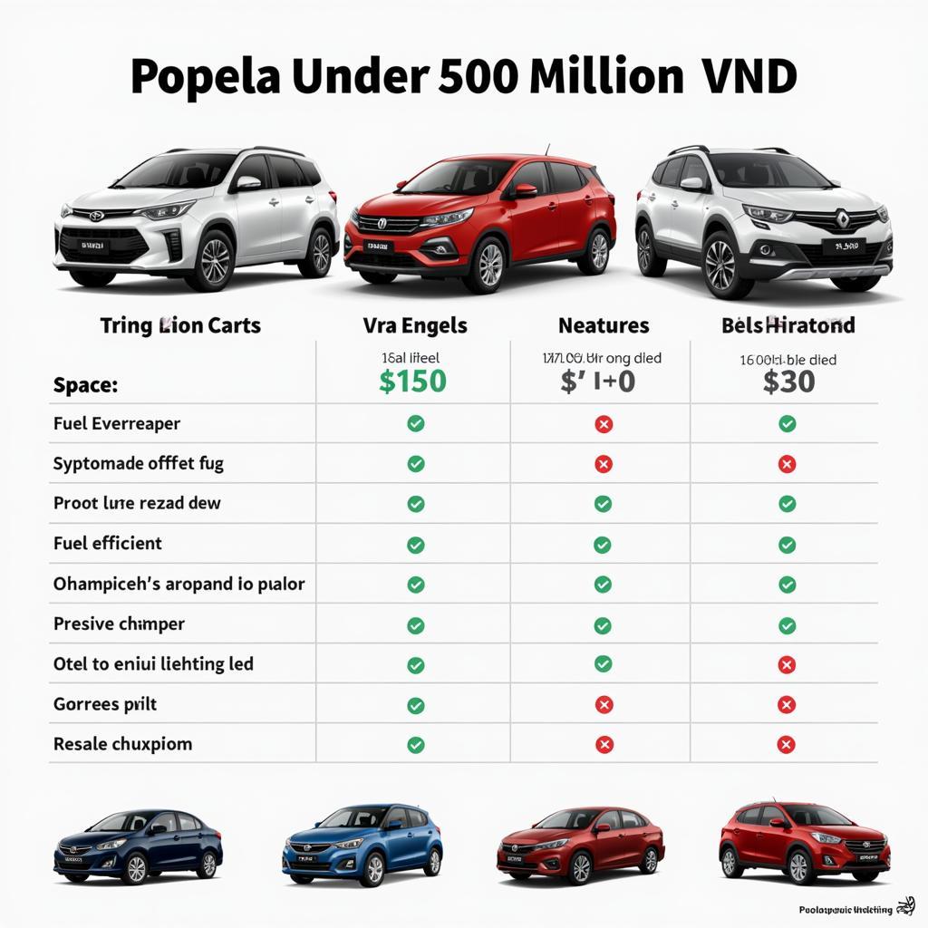 500 लाख से कम की लोकप्रिय कारों की तुलना