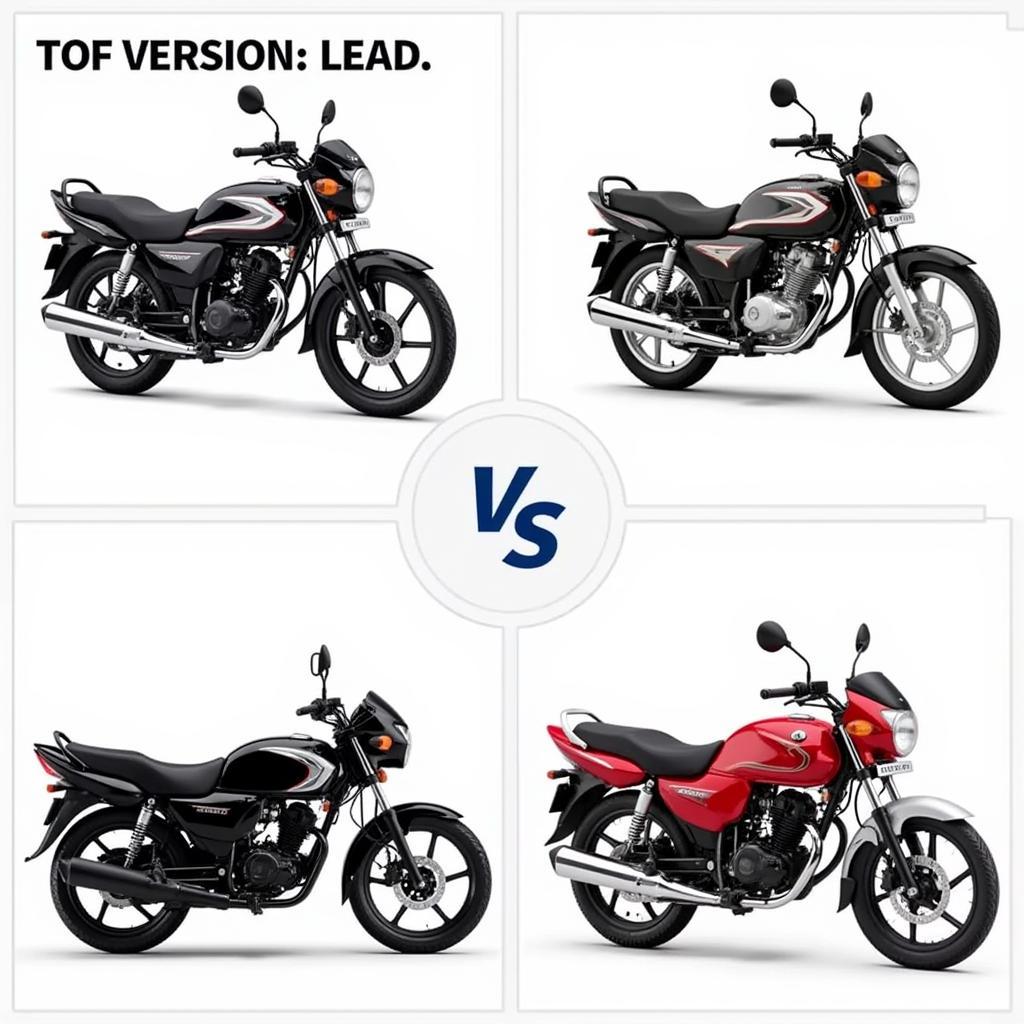 So Sánh Các Phiên Bản Xe Lead
