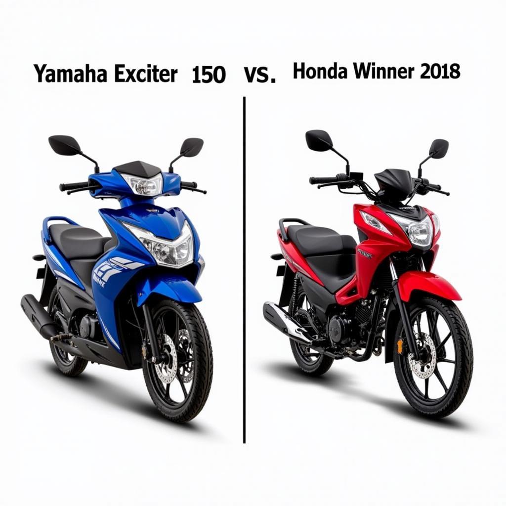 So sánh Exciter 150 2018 và Winner 2018