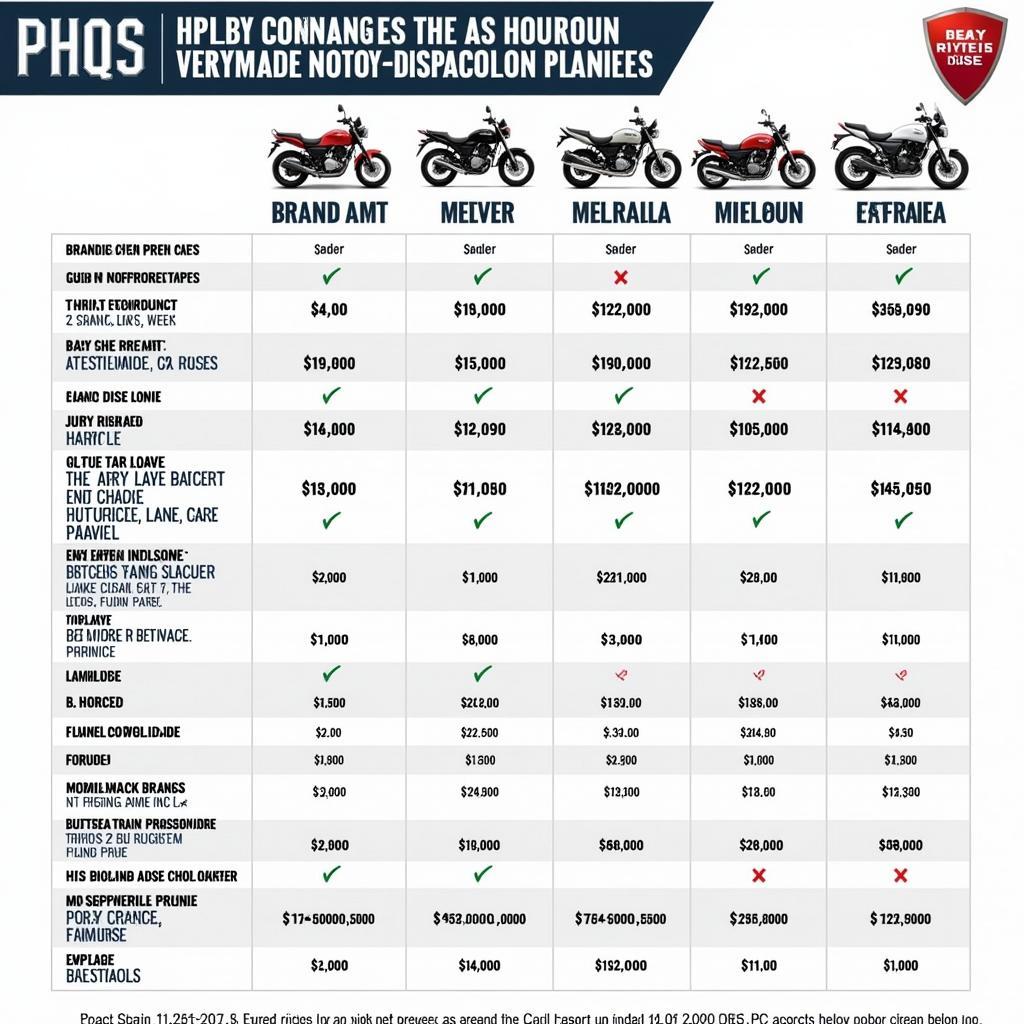 Big Bike Price Comparison