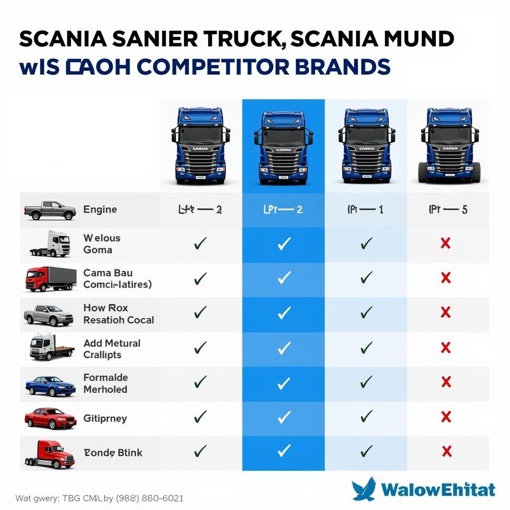 So sánh giá xe Scania với các thương hiệu khác