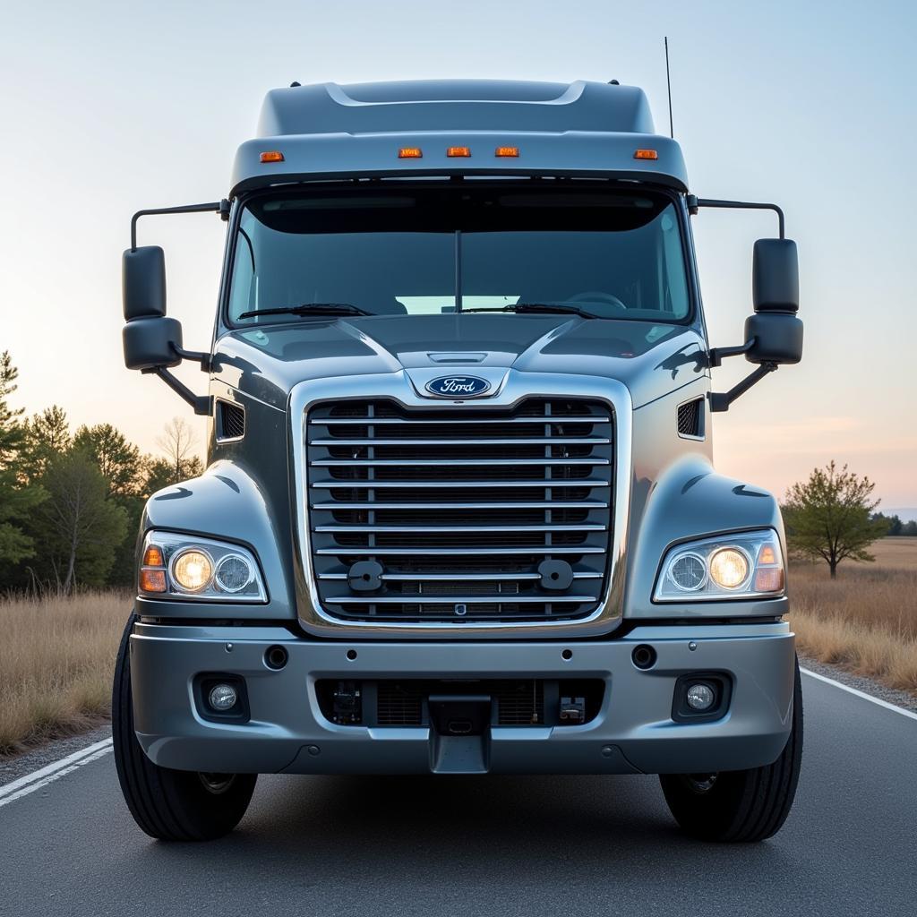 Hình ảnh xe tải hiện đại