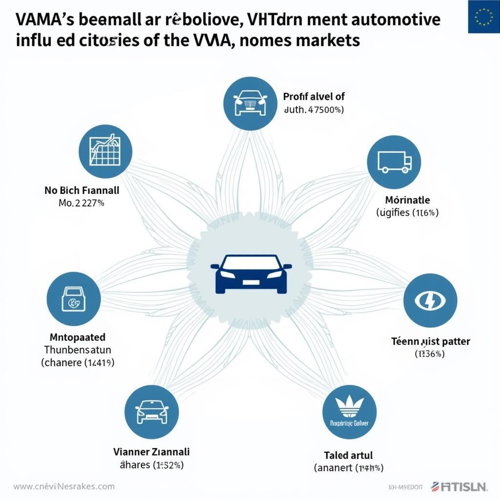 Chart illustrating VAMA's influence on the Vietnamese automotive market