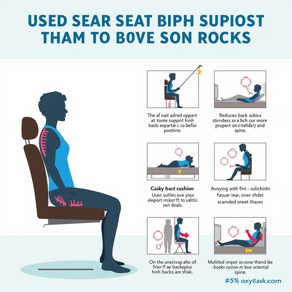 汽车座椅靠背垫保护脊椎健康