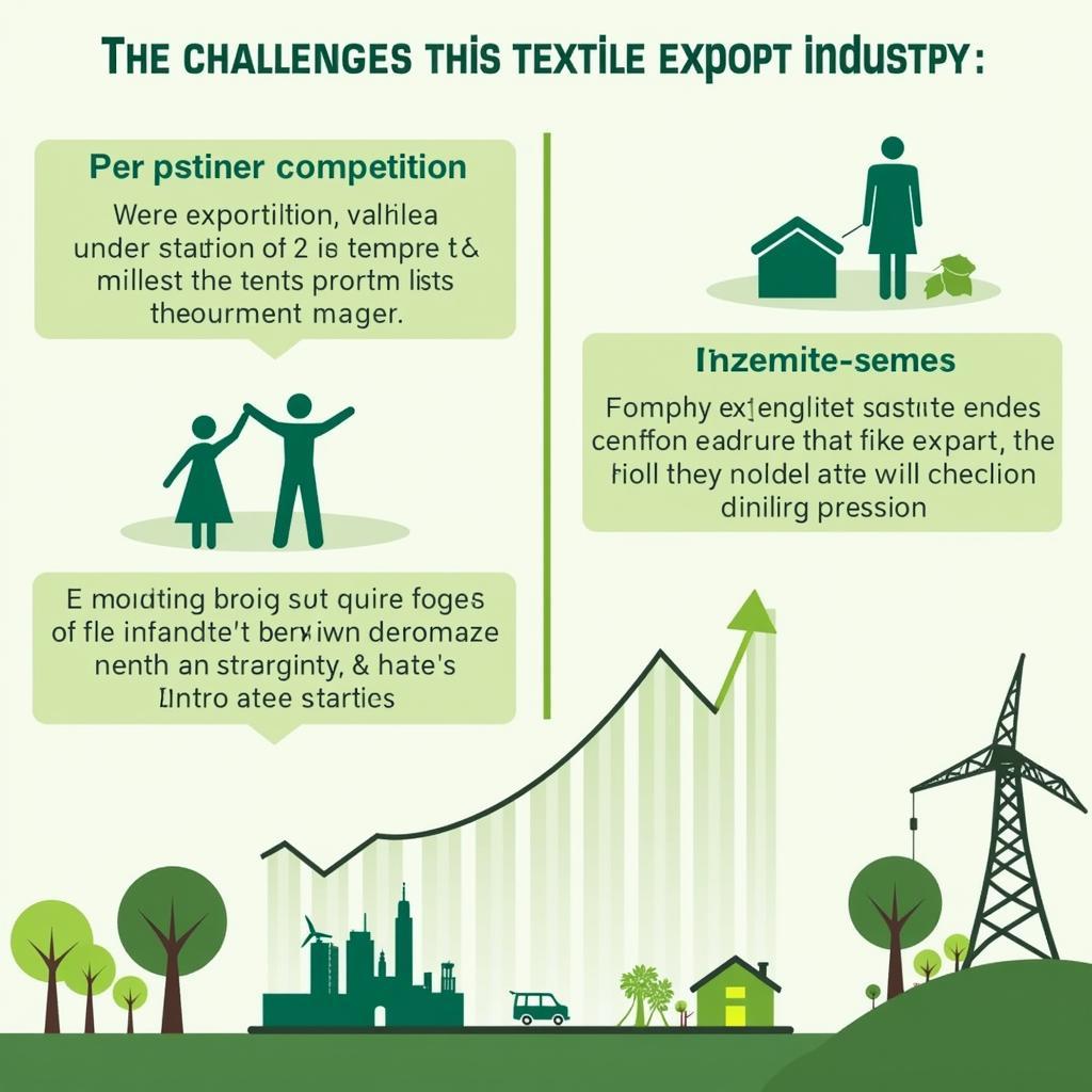 Thách thức xuất khẩu dệt may