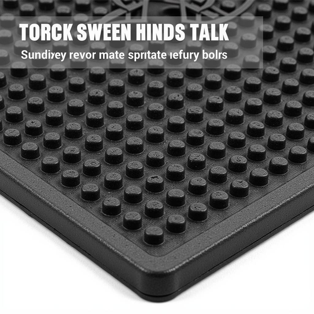 Thảm lót sàn cao su xe tải bền bỉ, chịu tải trọng lớn