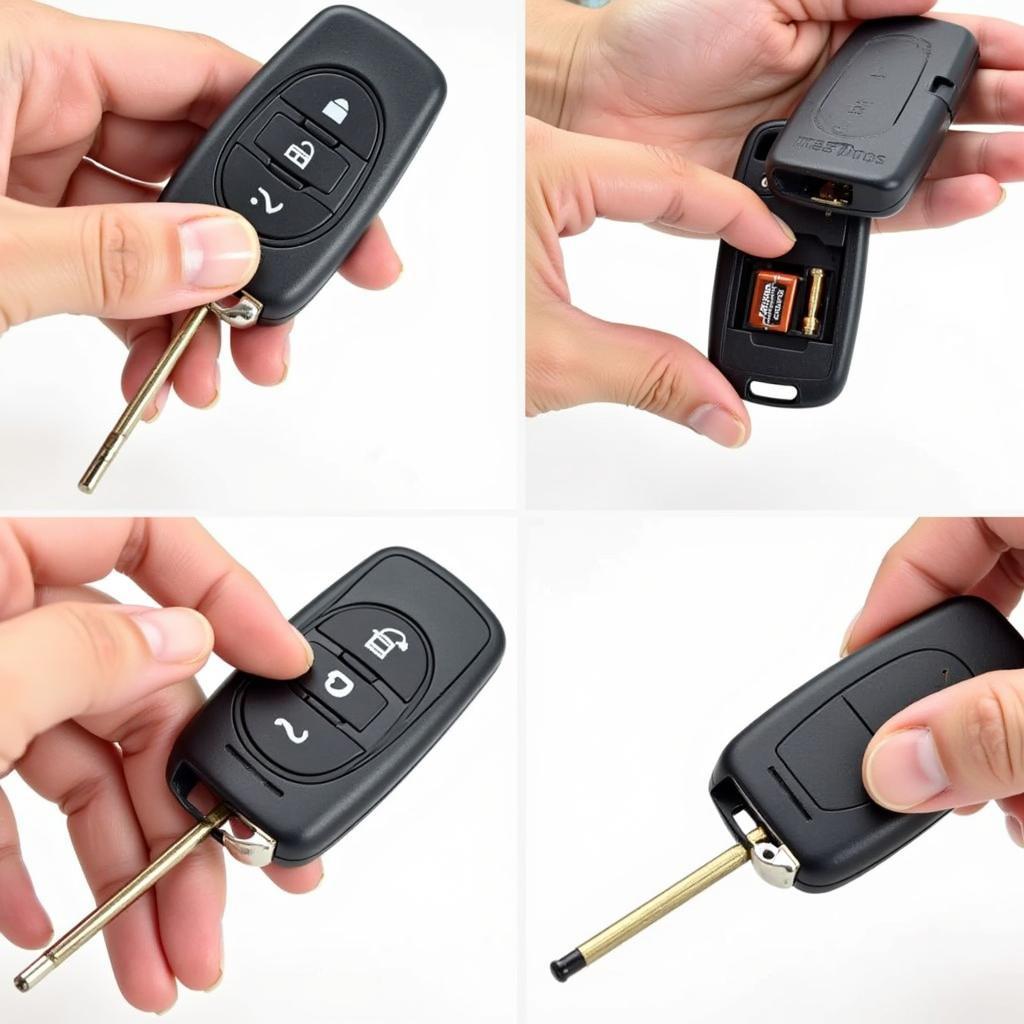 Cách Thay Pin Chìa Khoá Ô Tô Mazda