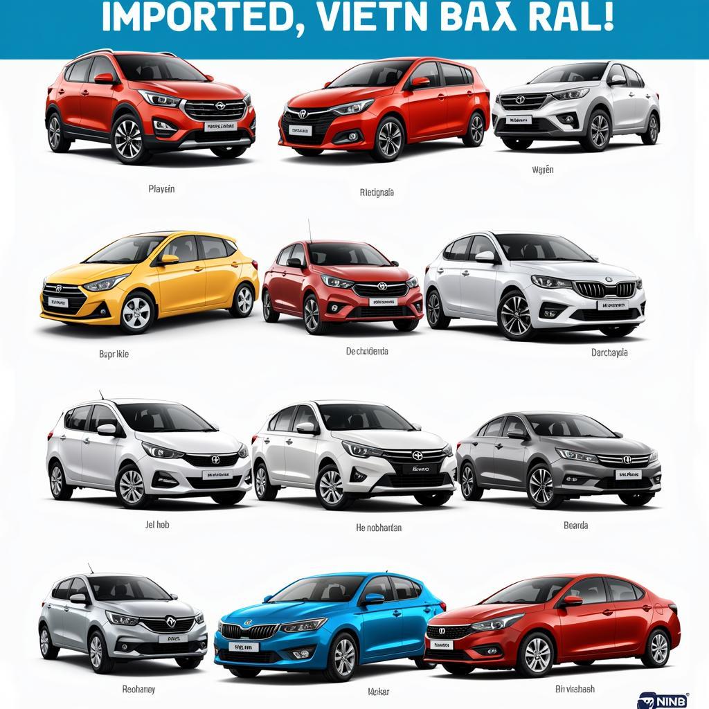 Thị trường nhập khẩu ô tô Việt Nam sôi động