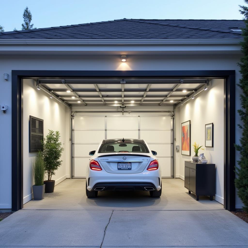 Thiết kế gara ô tô thông minh