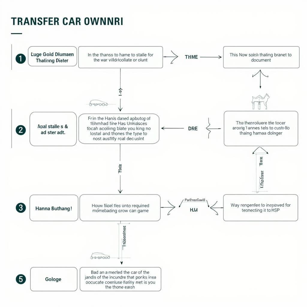 Thủ tục sang tên xe ô tô