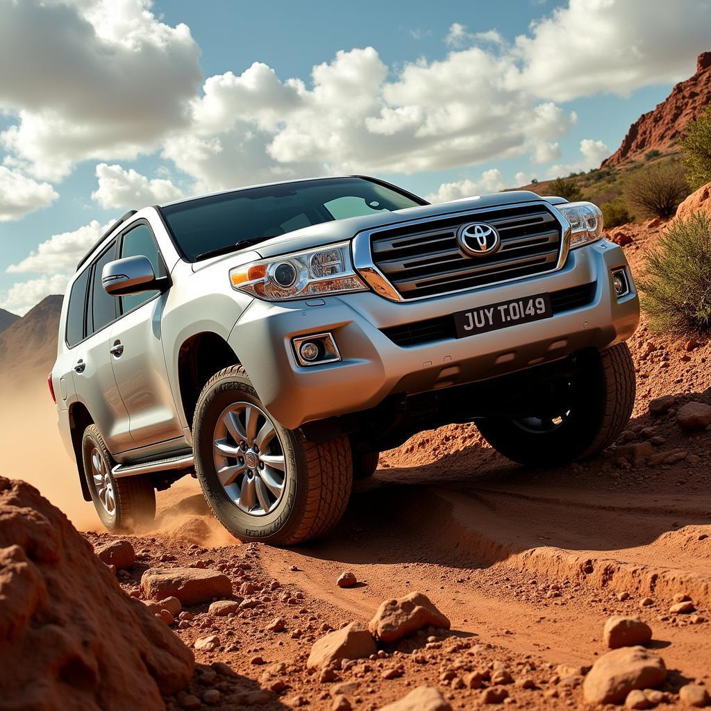 2014 Toyota Land Cruiser Off-Roading