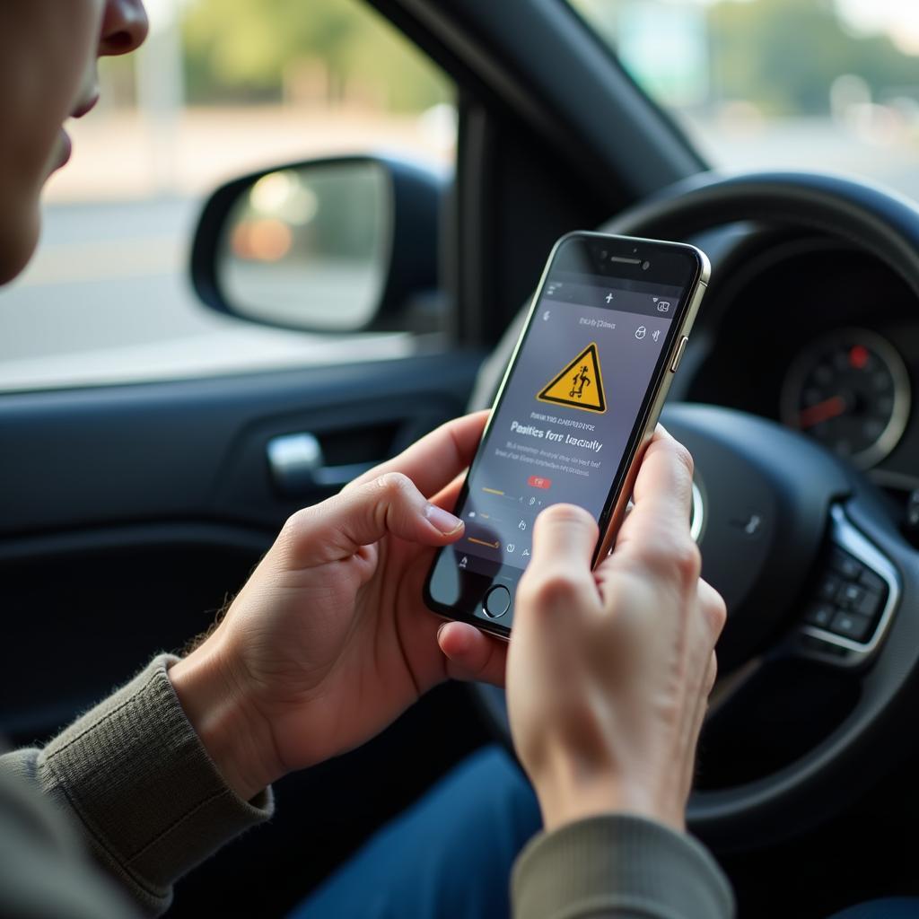 Tra cứu xe ô tô vi phạm Bắc Ninh trên điện thoại