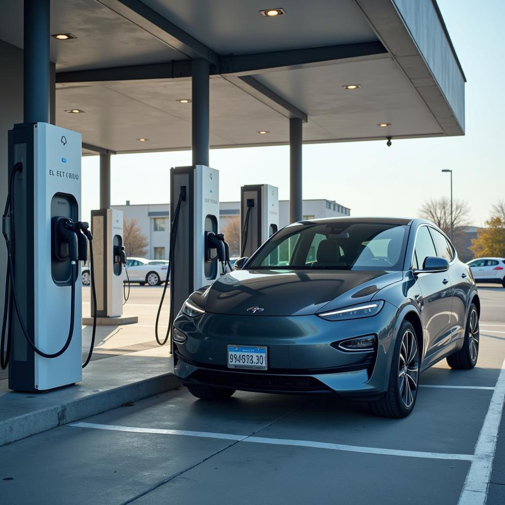 Trạm sạc ô tô điện công nghệ cao