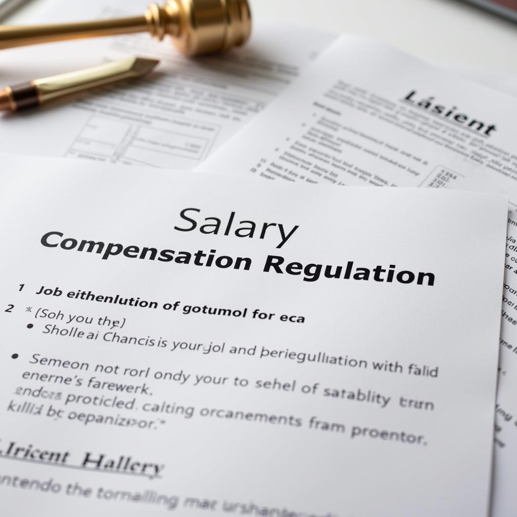 Compliance with Salary and Compensation Regulations