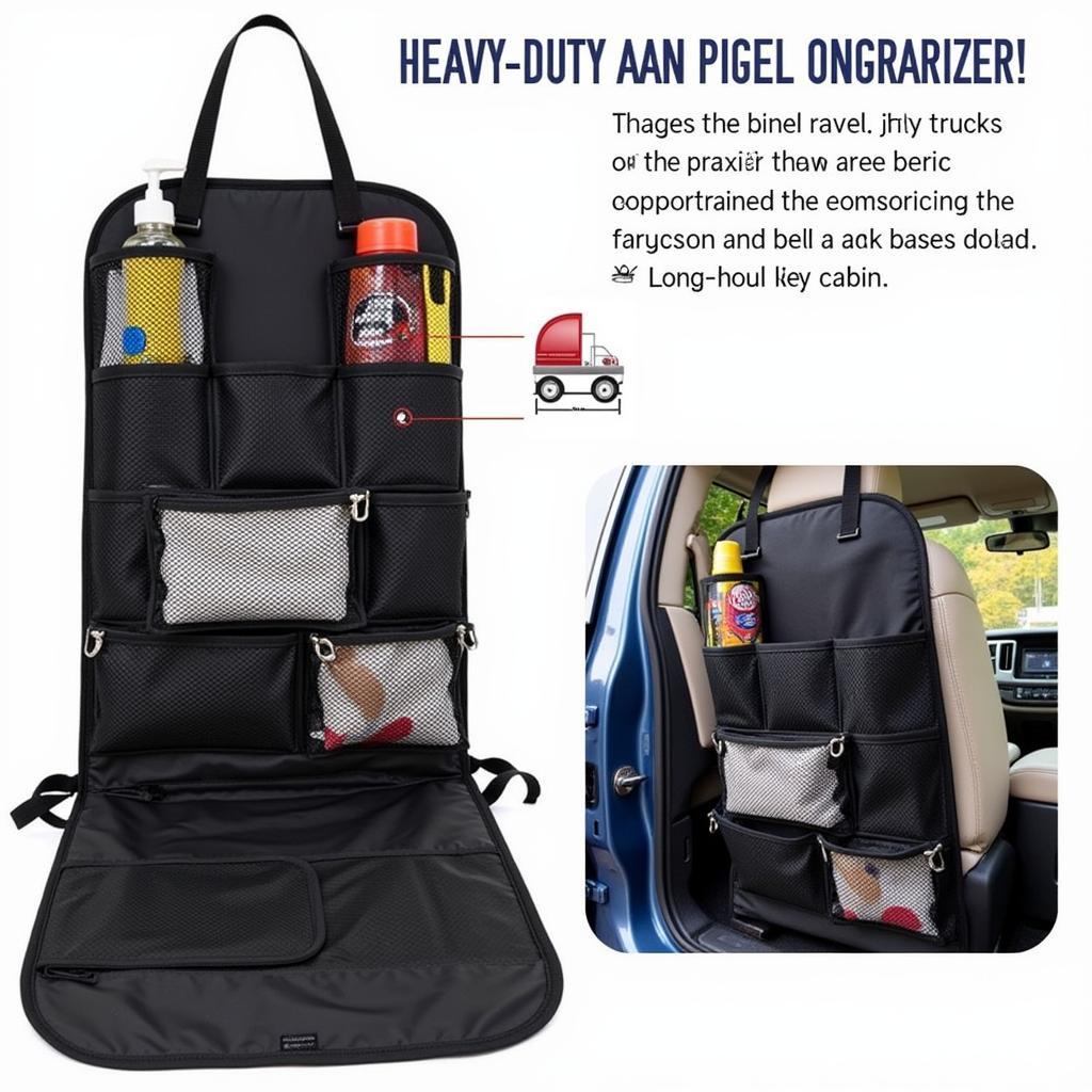 Túi Đựng Đồ Treo Lưng Ghế Ô Tô: Giải Pháp Lưu Trữ Thông Minh