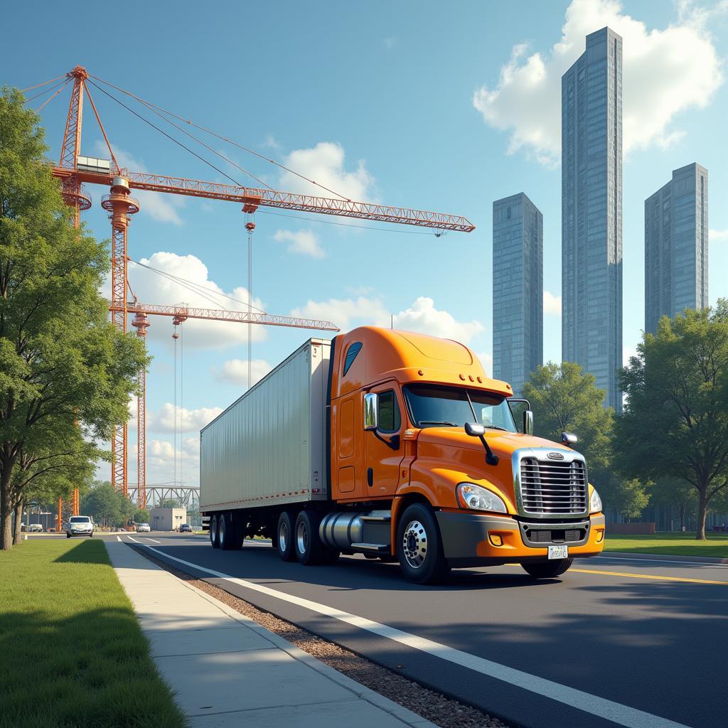 Tương lai thị trường xe tải và chính sách nhà đất