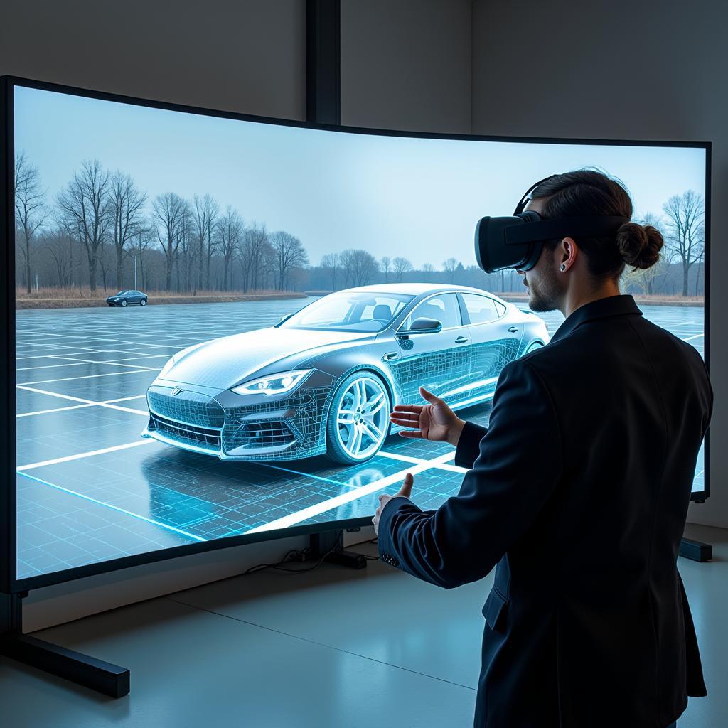 Tương lai thiết kế ô tô trên máy tính với công nghệ VR/AR