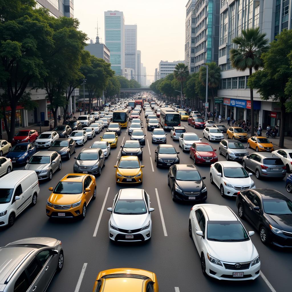 Ùn tắc giao thông đô thị tại Việt Nam