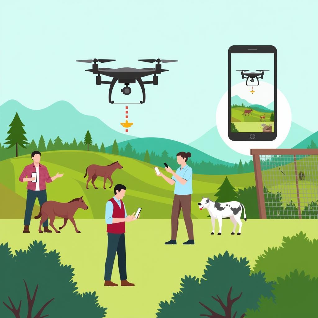 High-tech application in agricultural extension