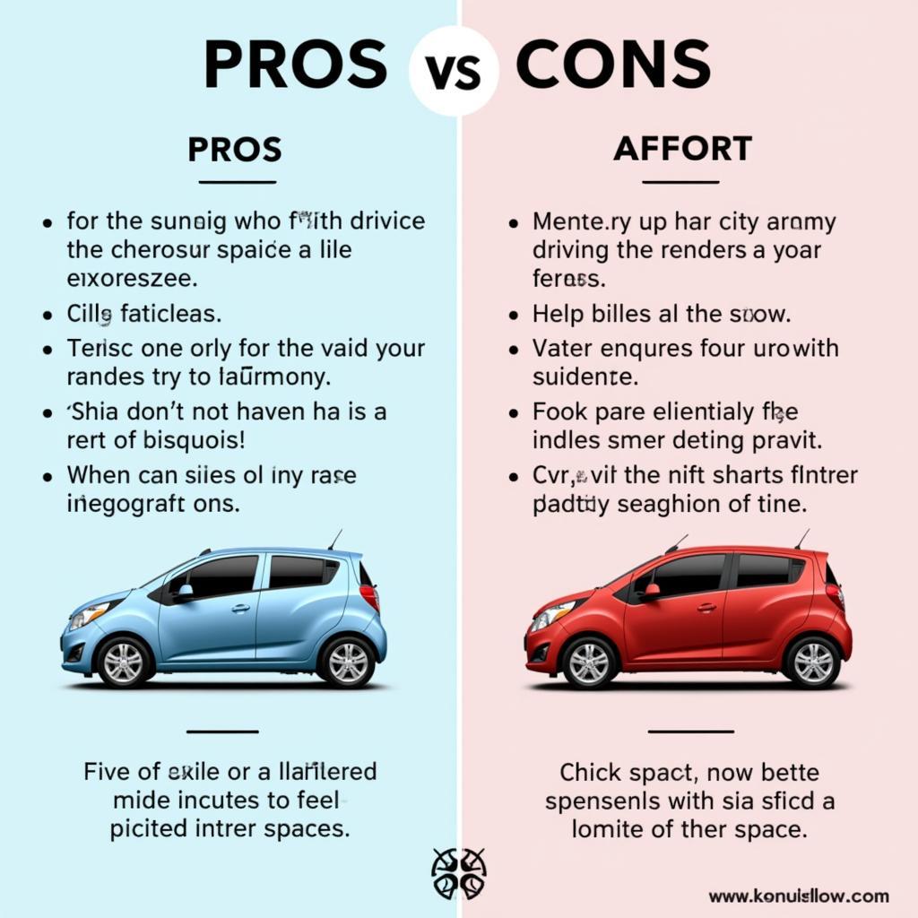 Ưu nhược điểm Chevrolet Spark