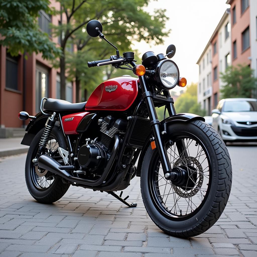 Vành xe Dream Goshi lắp đặt trên xe