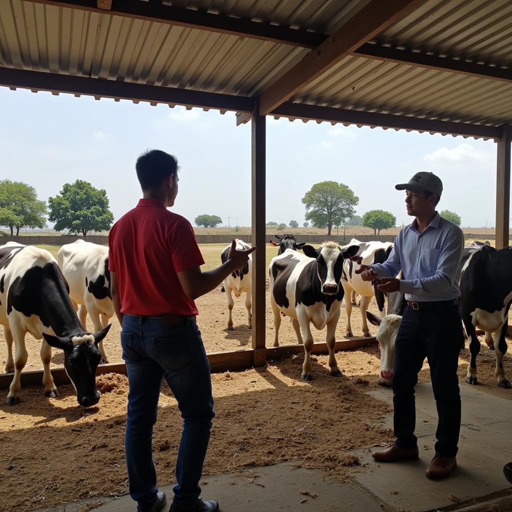 Vinamilk provides dairy farming training