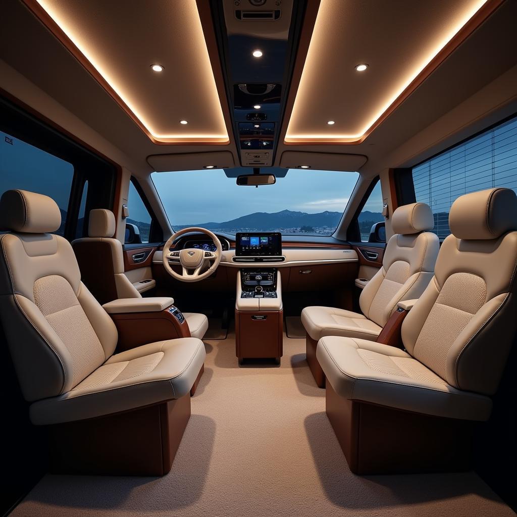 Nội Thất Sang Trọng của Vinfast Lux A2.0