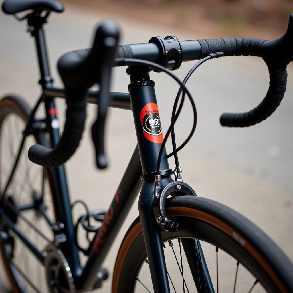 High-end authentic fixed gear bike