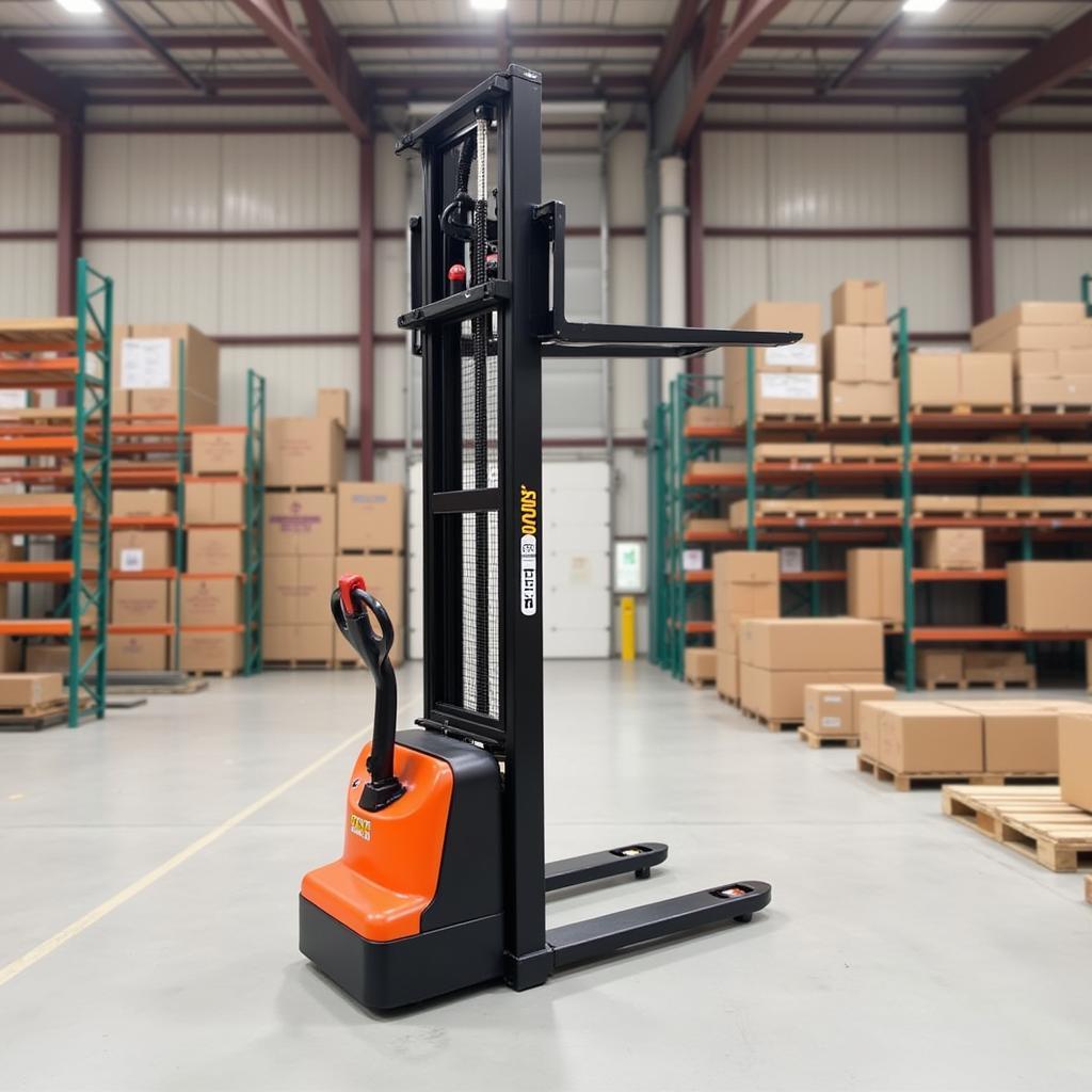 Modern 1-ton high-lift hand pallet truck