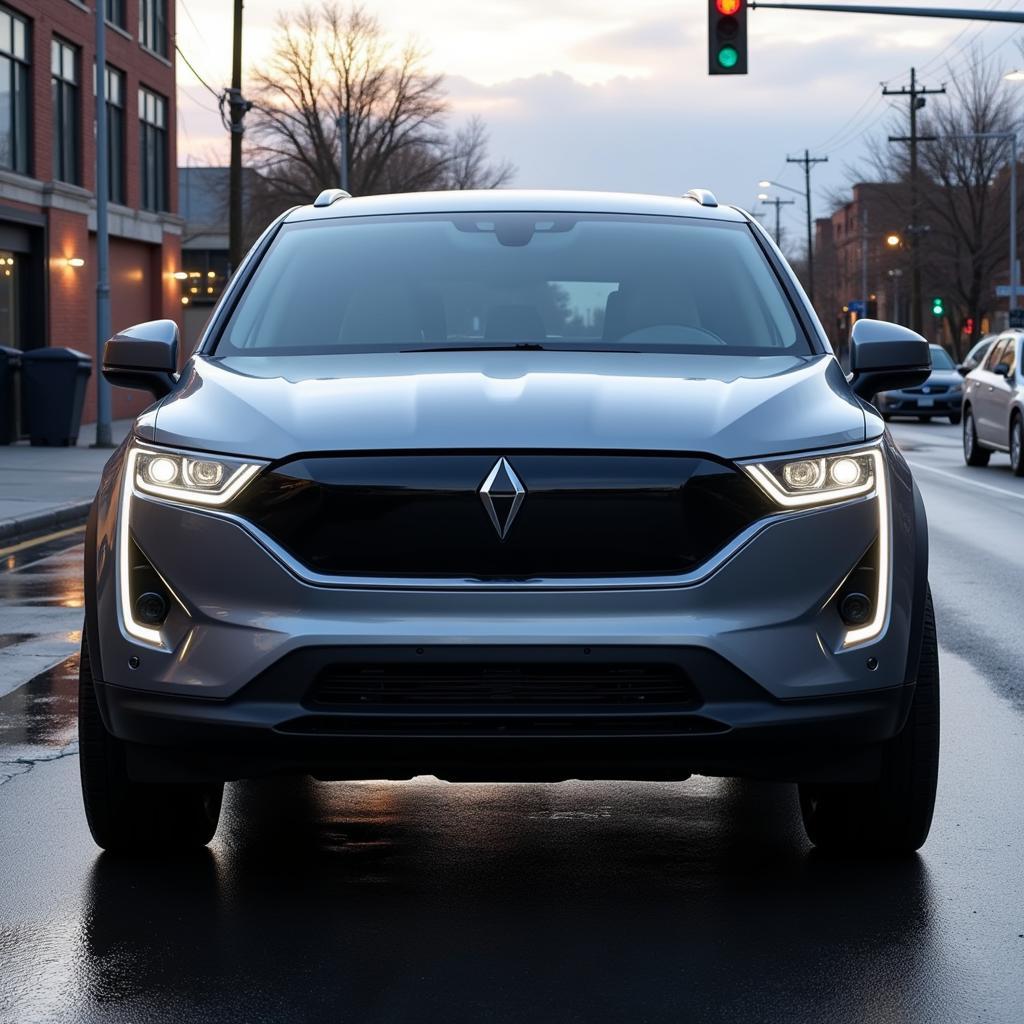 Modern exterior of the Space vehicle