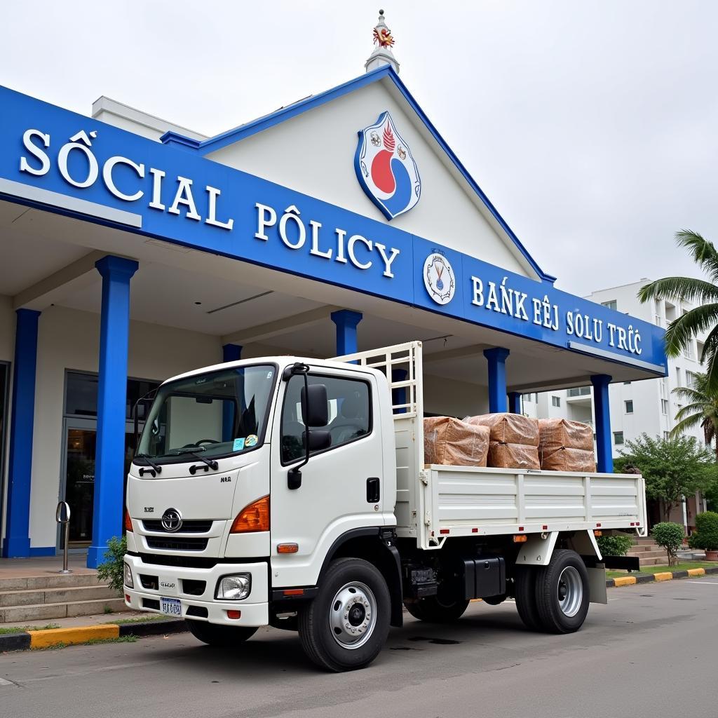 Xe tải 3.5 tấn hỗ trợ vay vốn ngân hàng chính sách xã hội