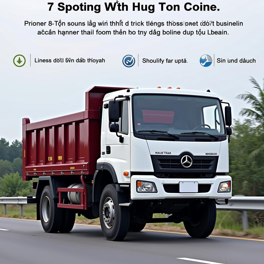 Xe tải 8 tấn Nam Trực