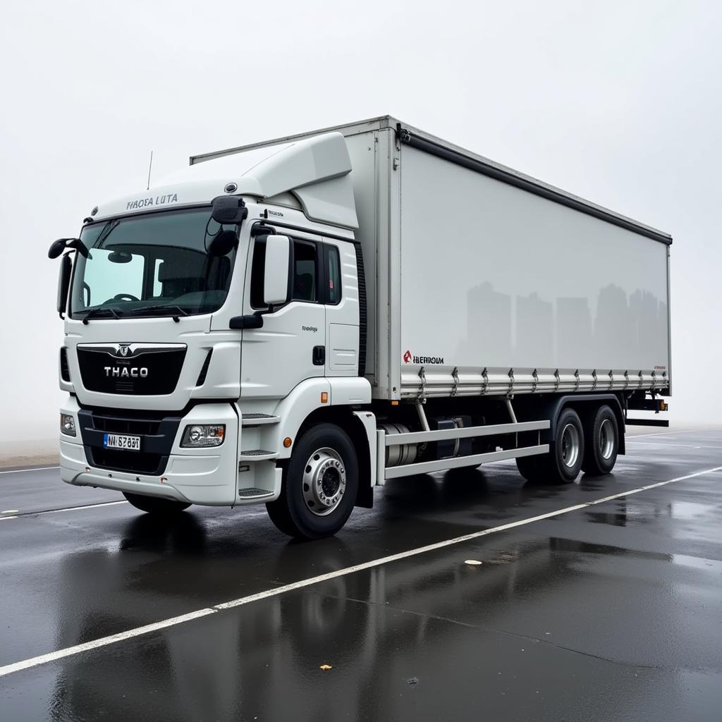 Thaco 550kg Enclosed Box Truck